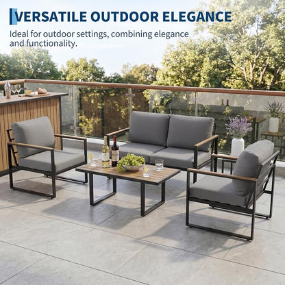 GarveeLife 4 Piece Outdoor Patio Furniture Set - Image 2