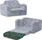 MeMoreCool Glow-in-the-Dark Dinosaur Kids Couch, 2-in-1 Foldable Kids Couch and by MeMoreCool