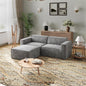 Novilla 84.3" Modular Sectional Sofa, No Assembly Cloud Sectional Couch by Novilla