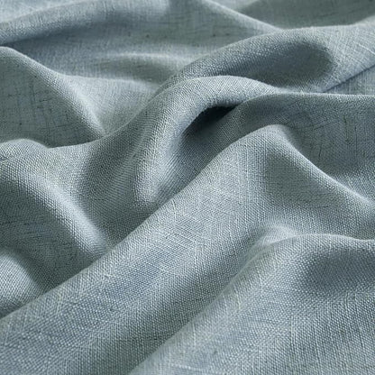 MIULEE Dusty Blue Linen Curtains 52x96 Inch Long Soft Thick Linen Textured | - Image 3