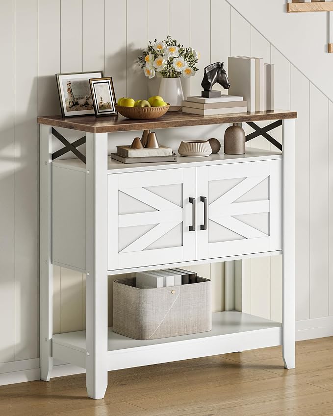 CHOEZON Console Table, Farmhouse Sofa Table - Image 6
