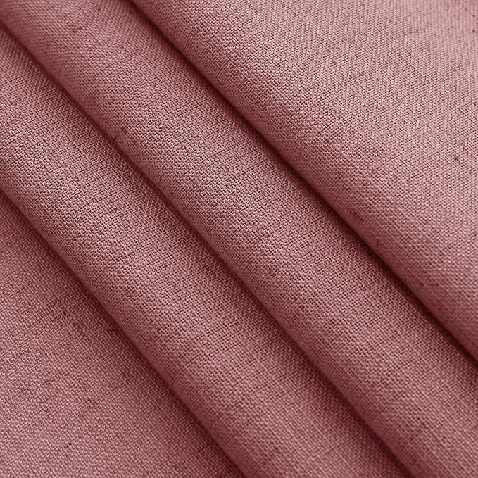 Canyon Rose Linen 144 Inch Curtains - Image 8