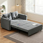 Krcix 3 in 1 Pull Out Couch, 56 Inch Velvet Sofa Bed, Convertible Sleeper Sofa by Krcix