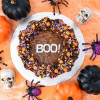 Sweets Indeed Toil & Trouble Halloween Sprinklefetti Mix – 4 oz Jar | Sprinkles with Pumpkins, Bats, Jimmies, Nonpareils, Sugar Pearls & Quins | Spooky Cookie & Cupcake Decorations