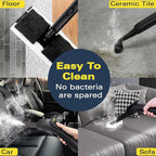 Steam Cleaner, Multipurpose Powerful Steamer with 21 Accessories, 248°F High-Temperature Steam for Floors, Grout, Tiles, Carpet, Cars - Portable 1.08L Tank, Child Lock, Chemical-Free Cleaning (Yellow)