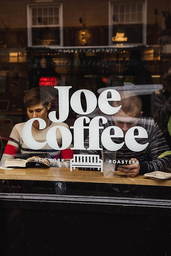 Joe Coffee Company, Big City French Roast, Dark Roast Whole Bean, 12 oz Bag, Small-Batch Specialty NYC Roaster