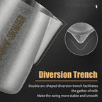 MHW-3BOMBER Milk Frothing Pitcher, 20oz/600ml Frother Cup for Barista, SUS304 Stainless Steel Espresso Steaming Pitcher for Coffee/Latte Art, P3015SS-OS