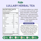 Chamomile Tea with Hibiscus, Peppermint, Spearmint, Rosehip, Valerian Root, Lemongrass, Cornflowers – Kosher, Vegan, No Caffeine – Calming Mint-Citrus Evening Herbal Drink for Relaxation (25 Tea Bags)