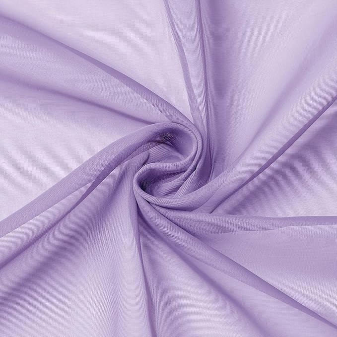 Cafe Curtains 36 Inch Length Tier 2 Pieces, Modern Soft Airy Sheer Kitchen - Image 9