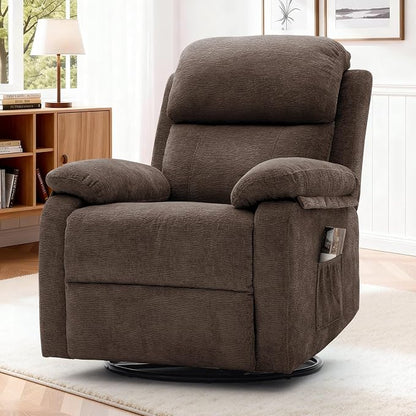 Korser Recliner Chair, 360 Swivel Rocker Chair - Image 8