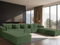 168" Cloud Sectional Couch, Comfort U Shaped Sofa by VYUXWO