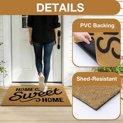 OLANLY Front Door Mat, Low Profile Doormat, Stain and Fade Resistant, - Image 4