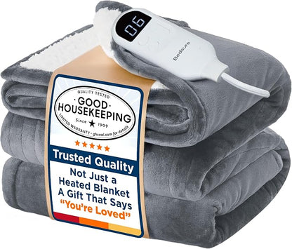 Bedsure Heated Blanket Full Size, Soft Electric Blanket by Unknown
