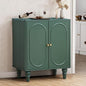 ORRD Fluted Storage Cabinet, Modern Credenza Wooden Accent Sideboard Buffet by ORRD