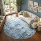 6Ft Round Area Rugs for Living Room, Soft Non-Slip Washable Rugs Modern by Cuzwlovita