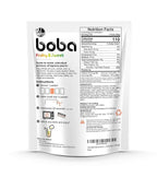 J WAY BOBA Authentic Instant Tapioca Boba Pearls for Milk Tea, Smoothies and Desserts, Tropical Fruit Flavor (Ready in Just 20 Seconds) - 5 Servings