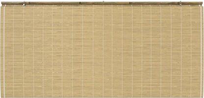 Red Lantern Burnt Bamboo Cordless Window Shade - Image 6