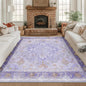 RELEANY Washable Area Rug, Square 8'x8', Water Repellent, Pet Friendly by RELEANY