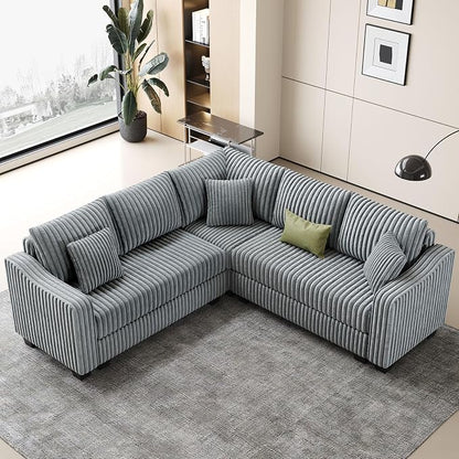 Belffin Convertible Sectional Couch - Image 3