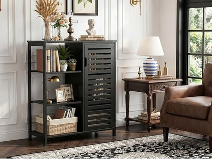 HITNET Bathoom Storage Cabinet, Bamboo Floor Cabinet - Image 2