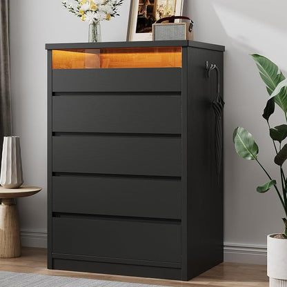 Jocoevol 5 Drawer Dresser for Bedroom by JOCOEVOL