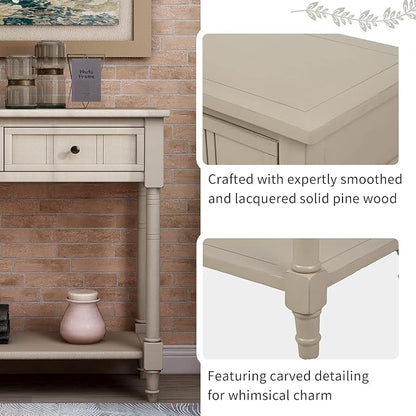 Harper & Bright Designs TREXM Daisy Series Console Table Traditional Design - Image 6