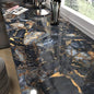 Black Marble Contact Paper Waterproof Removable Peel and Stick Wallpaper Film by WallpaperDecoration