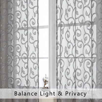 Furman Sheer Curtains 63 inch Length - Image 3