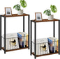 Homleke Narrow Side Tables Set of 2 by Homleke