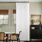 Extra Long Snow White Pinch Pleated 132 Inch Linen Curtains | Memory Training by Twodrapes