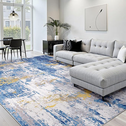 RELEANY Washable Square 10' x10' Area Rug - Image 9