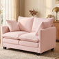 Loveseat Sofa with Cloud 3-Layer Cushion & 27" Deep Seat, Modern Love Seat by KeepYoungJoyFitYourFlow