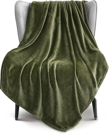 Exclusivo Mezcla Soft Large Fleece Throw Blanket by ExclusivoMezcla
