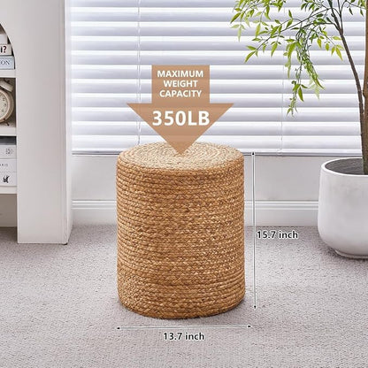 Wimarsbon Round Pouf Ottoman - Image 3