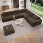 Vesgantti 143.7" Oversized Boneless Couch, Modern 7 Seater Modular Sectional by Vesgantti