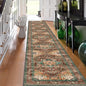 Yamaziot Washable Runner Rug, Low Pile, Soft Distressed Floor Carpet by Yamaziot