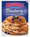 Krusteaz Light & Fluffy Complete Pancake Mix, Blueberry 25.2 Ounce (Pack of 6)