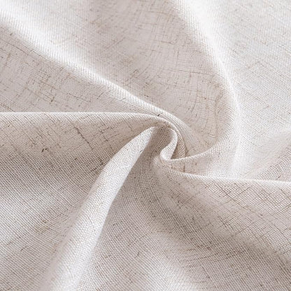 MIULEE Natural White Linen Curtains 52x84 Inch Long - Image 8