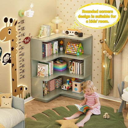 Armocity Corner Book Shelf - Image 4