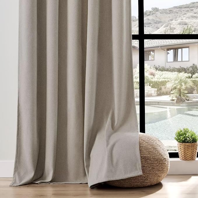 Joydeco Light Filtering Curtains 84 Inch Length - Image 4