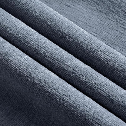 MIULEE Dark Grey Blue Chenille Couch Throw Pillow Covers, 18x18 | Set of 2 - Image 6