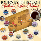 InfuSio Coffee Pods – 96 Count, Bourbon Pecan (Flavored Coffee) Single Serve Coffee Pods for Keurig K Cup® Brewers, Compatible with Keurig 2.0 Brewers