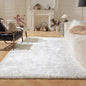 Ashler Faux Fur Rug, Fluffy Shaggy Area Rug Ultra Soft 4 x 6 Feet Rectangle Fur by AshlerHomeDeco