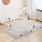 ROIL 4 Inch White Queen Bed Frame by ROIL