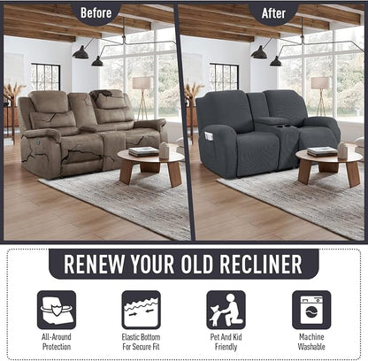 TAOCOCO Loveseat Recliner Cover - Image 4