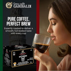 Caffè Garibaldi Italian Roast Coffee, Single-Serve Capsules for Keurig K-Cup Brewers, 100% Arabica Blend Coffee Pods, Recyclable Cups for Single Serve Machines, 72 Count K-Pods - Dark Roast