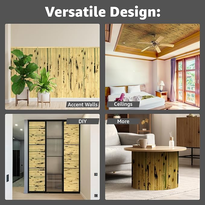 Art3d Natural Bamboo Wall Panel - Image 3