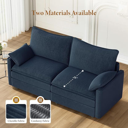 Vesgantti 74" Loveseat Sofa for Living Room, Comfy Cloud Couch Deep Seat - Image 4