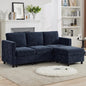 WUTUTUEE 83'' Modular Sectional Sofa Convertible L Shaped Couch Set by WUTUTUEE