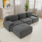 Boneless Sectional Couch, No Assembly Required, 117.3” L Shaped Modular Cloud by ModonChicSofasCouches